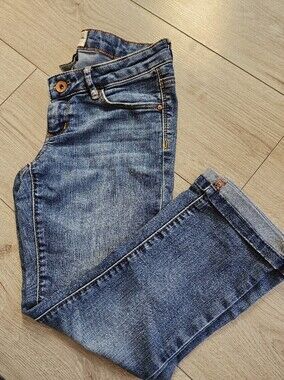 5/35$ 🔥GRG Denim Montreal Women's Mid Rise Skinny Jeans Blue Size 1🔥